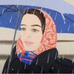 1.-Alex-Katz.-Blue-Umbrella-2-1972.-Coleccion-privada-Nueva-York