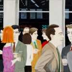 7.-Alex-Katz.-The-Cocktail-Party-1965.-Coleccion-privada-Chicago.