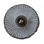 fiscolo grigio con pietra
