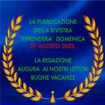Locandina 118 Annuncio ripresa pubblicazione 27 agosto
