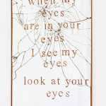 Niente-di-antico-sotto-il-sole.-Fabio-Giorgi-Alberti-When-my-eyes-are-in-your-eyes-I-see-my-eyes-look-at-your-eyes-2023-specchio-colla-legno-142-×-92-cm-1068×1602