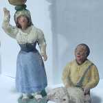 Statuine donna e Pastore x 134