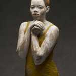 Bruno-Walpoth-Lontane-speranze-2015-legno-di-noce-cm-80x41x32_