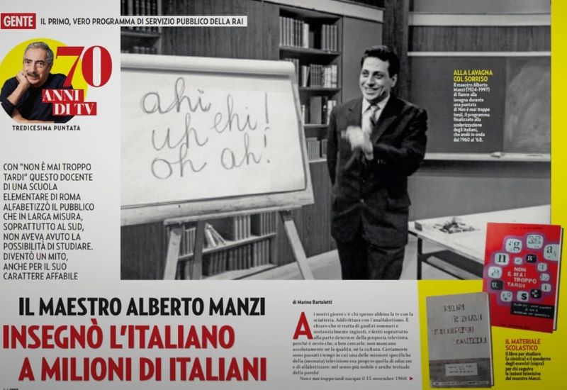 MANZI: eroico Maestro per eccellenza