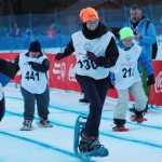 Foto Sport 166 Giuditta econ le rachette da neve