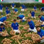 Foto Sport Azzurri alla raccolta delle patate