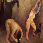 mario_mafai_donne_che_si_spogliano_1934_olio_su_tavola