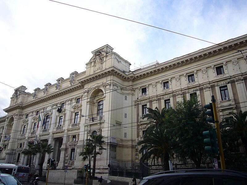 Roma,, Viale Trastevere, Ministero della Pubblica Istruzione