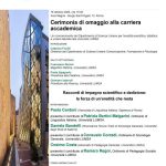 EVENTO omaggio alla carriera