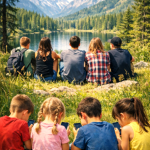 Foto Limite 240 Bambini e ragazzi cn cellulari di spalle