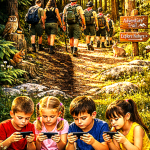 Foto Limite 240 Boy scout e bambini