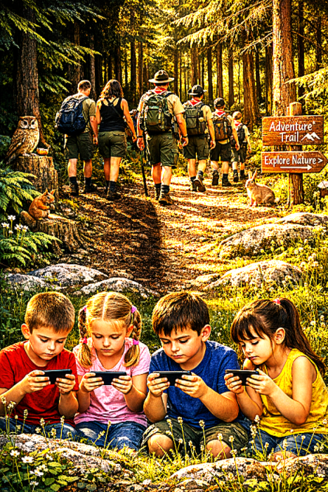 Foto Limite 240 Boy scout e bambini